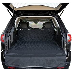 Arf black universal waterproof suv cargo liner pets.