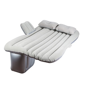 Car Air Bed Inflatable Mattress Back Seat Cushion with 2 Inflatable Pillows.