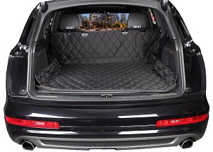 4Knines SUV quilted pet cargo interior cover, liner, protector for dogs.