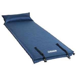 Coleman Self-inflating air pad with pillow