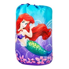 Disney The Little Mermaid Ariel Slumber Bag for Sleepover Parties.