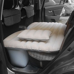 SmartSpeed Inflatale Car Air Mattress for back seat of car. Air Bed Mobile Bedroom for Travel Car, SUV  Back Seat Air Mattress.