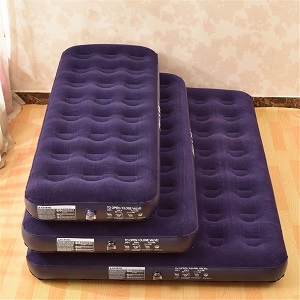 Inflatable Travel Air Bed Mattress Downy Sleeping Twin, Queen, King Size Airbed Mattress for Camping, Home Use.