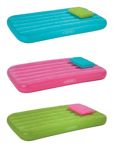 Intex Cozy Kidz Airbed In Bright Colors that Kids Love