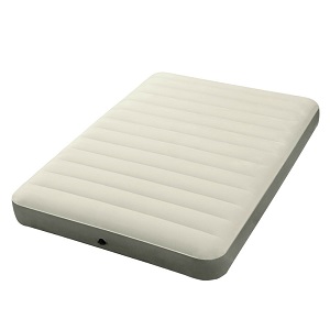 Intex Deluxe Single High Full Size Air Bed Mattress for heavy people, use for camping outdoors or as guest bed indoors