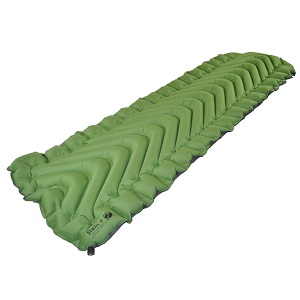 Klymit Static V Lightweight Sleeping Pad for backpacking, camping and indoor use.
