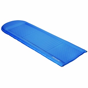 Thicker, Wider, Longer Lightspeed Outdoors Lightweight Self Inflating Sleep Pad for Camping.