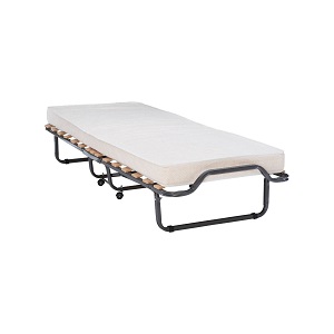 Luxor Twin Folding Bed with Cover. Cot Size for Guests and Personal Use.