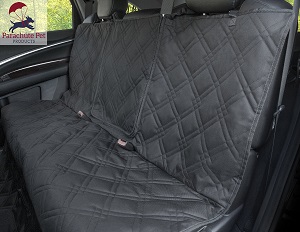 Non-slip backing wide bench car seat protector