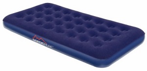 Nordic Peak Perfect Rest Ultra Plush Deluxe Inflatable Air bed Mattress Twin Size with soft flocked surface.