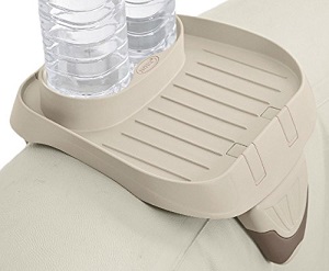 PureSpa Cup Holder, 2 Standard Size Beverage Containers while relaxing in your hot tub spa