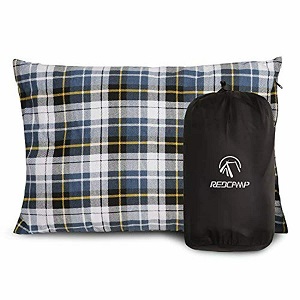 REDCAMP Best in Outdoor Camping Pillow with removeable pillow cover. Also great pillow for Hiker.