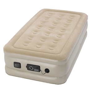 Serta Raised Twin Air Bed Mattress with Never Flat Pump