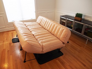 SimplySleeper Hideaway Guest Air Bed on legs