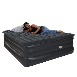 Smart Air Beds King Raised Pillowtop Air Bed