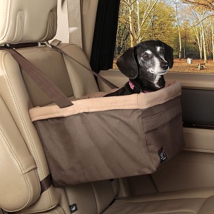Solvit Tagalong Pet Booster Seat for your pampered doggy travel mate. Booster Seat comes in medium, large and extra large for your small or jumbo dog.