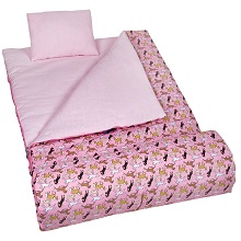 Wildkin Horses in Pink Sleeping Bag