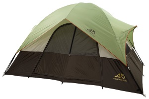 ALPS Mountaineering Meramac 6 Person Dome Tent with room divider for 2 Rooms with Rainfly.