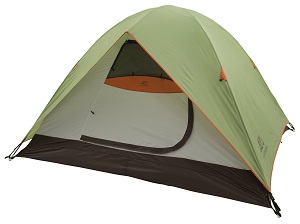 ALPS Mountaineering Meramac 3 Tent with two doors and zippered windows in the doors.