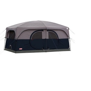 Coleman Hampton 9 Person Family Cabin Tent with Electrical cord access