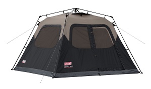 Coleman Instant 6 Person, campers, sleepers Waterproof Camping Tent with 5 Windows