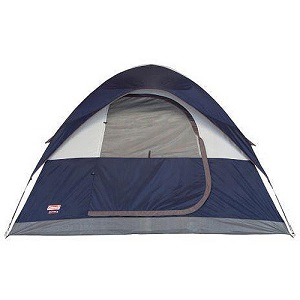 Coleman 6-Person Picton Dome Tent 6 Berths with Windows and Rainfly.