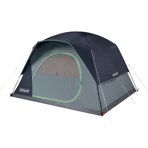 Coleman Family Camping 6-Person Instant Cabin Skydome Tent, 10 foot x 8 foot 6 inches.