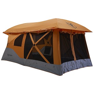 Screened Camping tent - Gazelle Family Camping 8 Person Tent with Screen Porch.