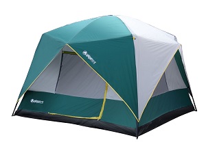 GigaTent Bear Mountain 8 x 8 cabin tent, 3 man to 4 Person tent with standing room.