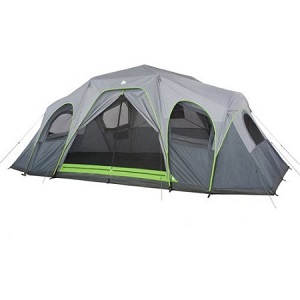 Ozark Trail 20 x 10 Hybrid Instant Cabin Tent Sleeps 12