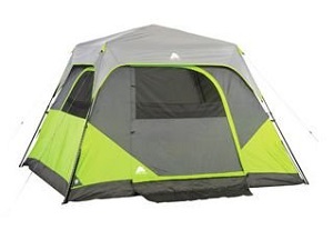 Ozark Trail 6 Person Instant Cabin Tent with Electrical Core Access Port