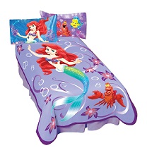 Disney Little Mermaid Princess of the Waves Blanket for Kids
