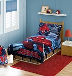 Fun Character Spiderman Toddler Bedding Set.