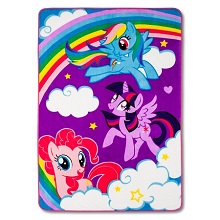 My Little Pony Blanket Twin Multicolor Hasbro.