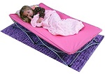 Raised Kids Bedding - Regalo My Cot Nap Cot for Kids,Pink.