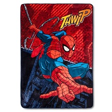 Spiderman Burst Blanket Multicolored  Marvel.