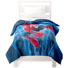 Amazing Spiderman Microfiber Kids Character Bed Comforter Toddler Twin Size.