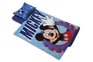 Minds In Sync Nap Mat Set Mickey Mouse