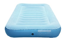 LazyNap Kids toddler Air bed mattress with flock top for camping.