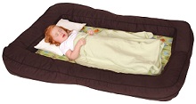 Regalo My Cot Deluxe with Sleeping Bag for kids, Navy