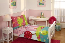 Everything Kids Toddler Bedding Set, Fairytale Print.