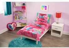 Trolls Lotta Love 4 Piece Bed Set for Girls